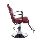 Fotel barberski OLAF BH-3273 Wiśniowy (2)
