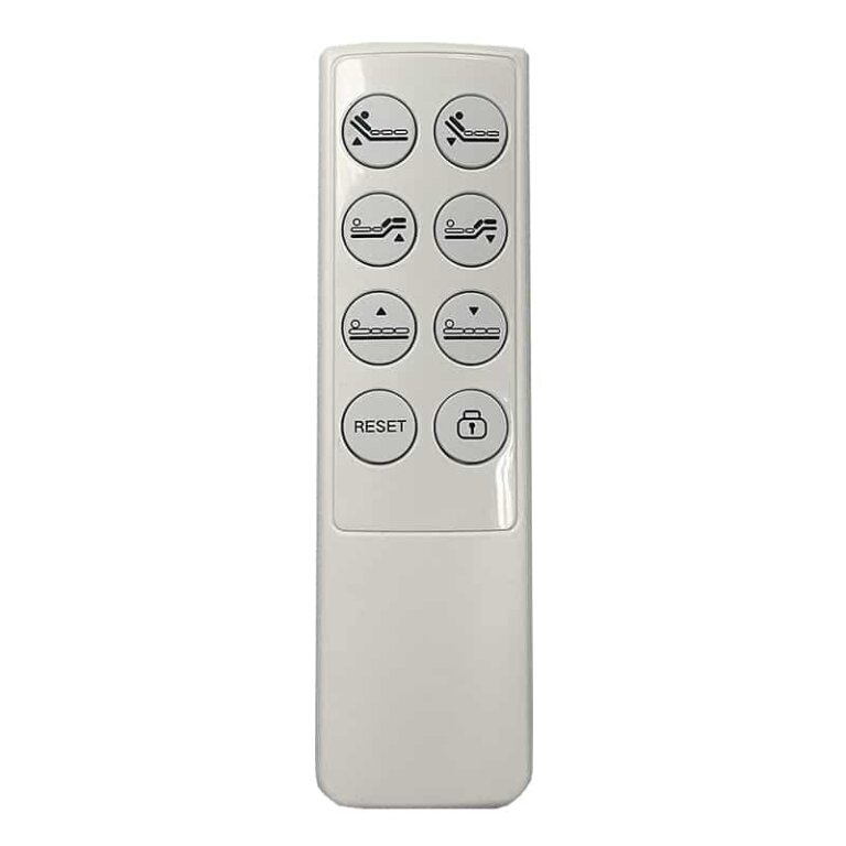 Fotel kosmetyczny elektryczny LUX 3 bezprzewodowy pilot (3)
