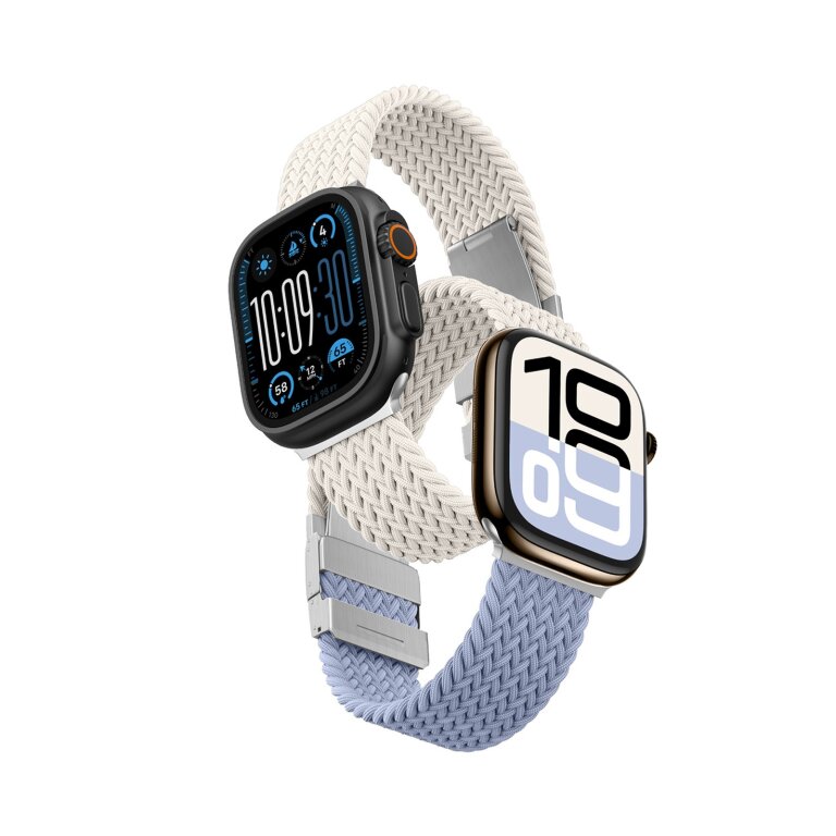 Zestaw 2 pasków do Apple Watch 42mm Blend Band - gwiezdny błękit / gwiezdny