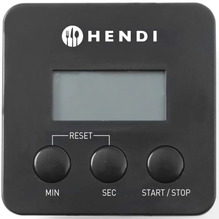 Minutnik timer kuchenny cyfrowy z klipsem - Hendi 271155