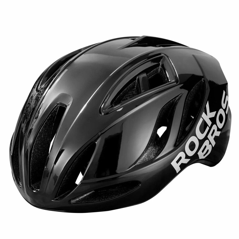 Kask rowerowy lekki 58-62 cm - czarny