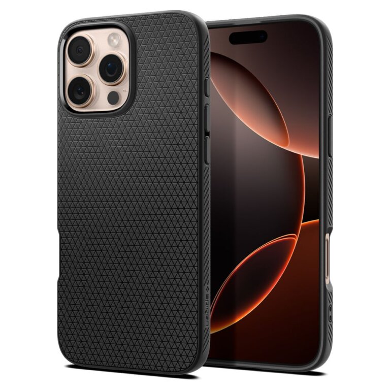 Etui case na iPhone 16 Pro Liquid Air - czarne
