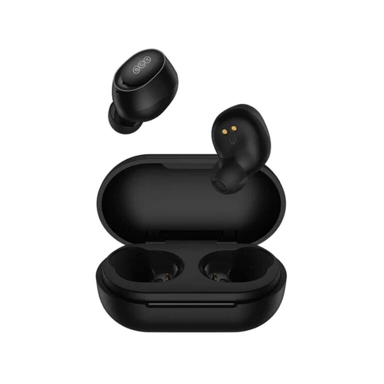Słuchawki bezprzewodowe dokanałowe QCY T27 ArcBuds Lite TWS Bluetooth - czarne