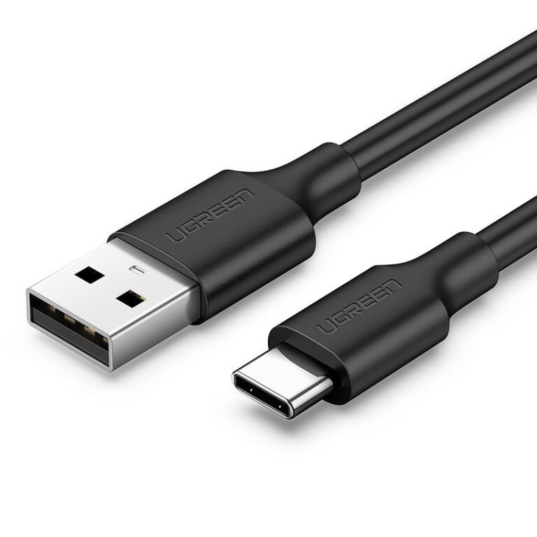 Kabel przewód USB - USB-C 3A 3m czarny (1)