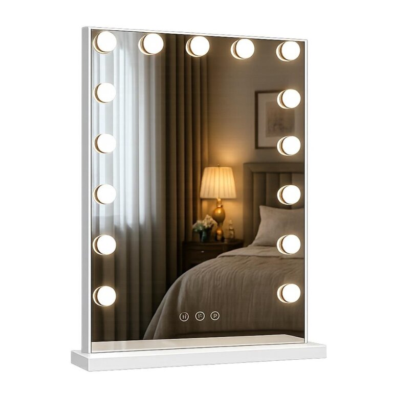 Lustro podświetlane LED HOLLYWOOD 46x58cm