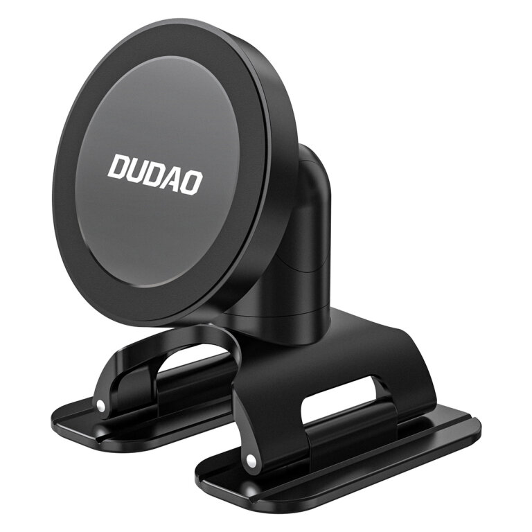 Uchwyt samochodowy do smartfona na deskę rozdzielczą szybę MagSafe - czarny