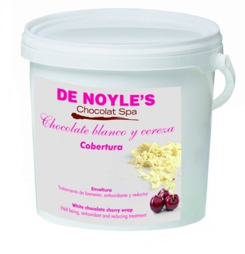 DE NOYLE'S WHITE CHOCOLATE CHERRY WRAP MASKA CZEKOLADOWO-WIŚNIOWA DO TWARZY I CIAŁA 2000g