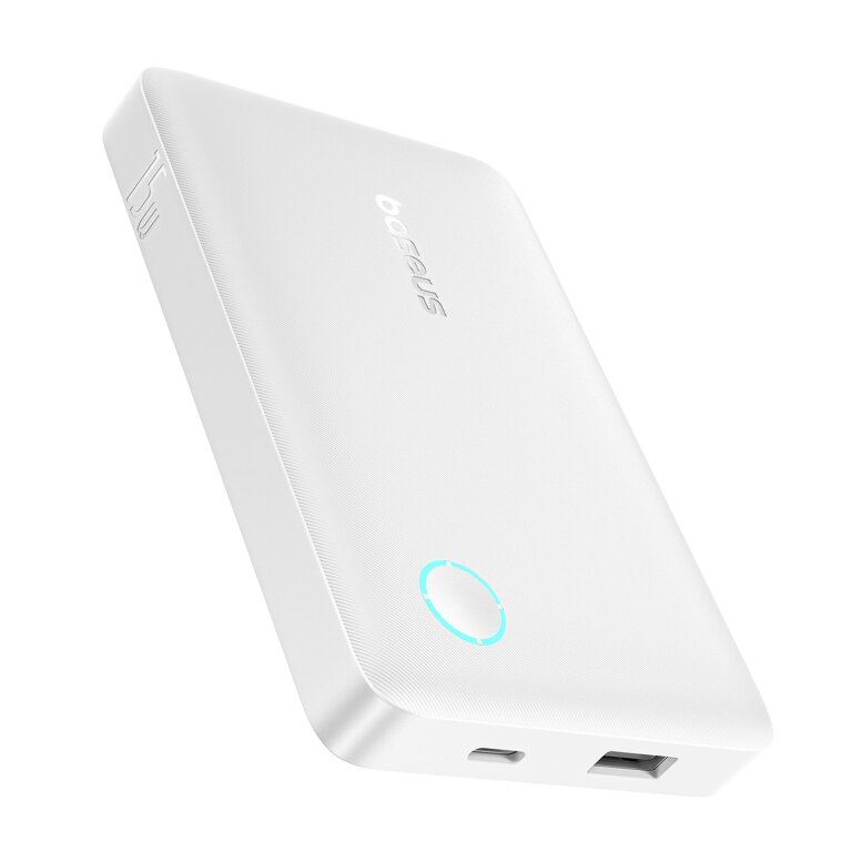 Powerbank 10000mAh 15W EnerFill FP11 z kablem USB-C 30cm - biały (2)