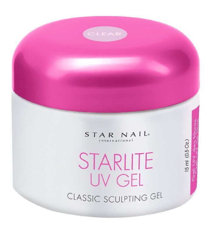 STAR NAIL STARLITE ŻEL BEZBARWNY GĘSTY 15ml