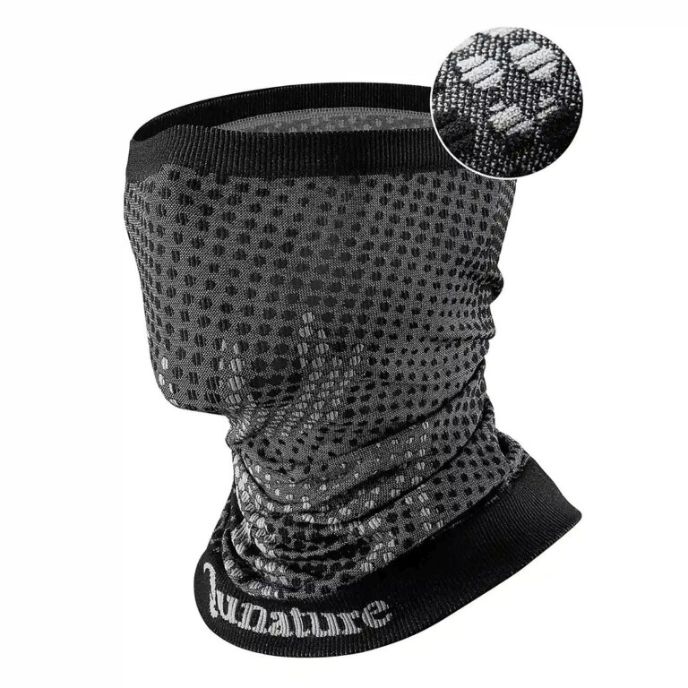Komin narciarski bandana sportowa wielofunkcyjna rozmiar uniwersalny - czarny
