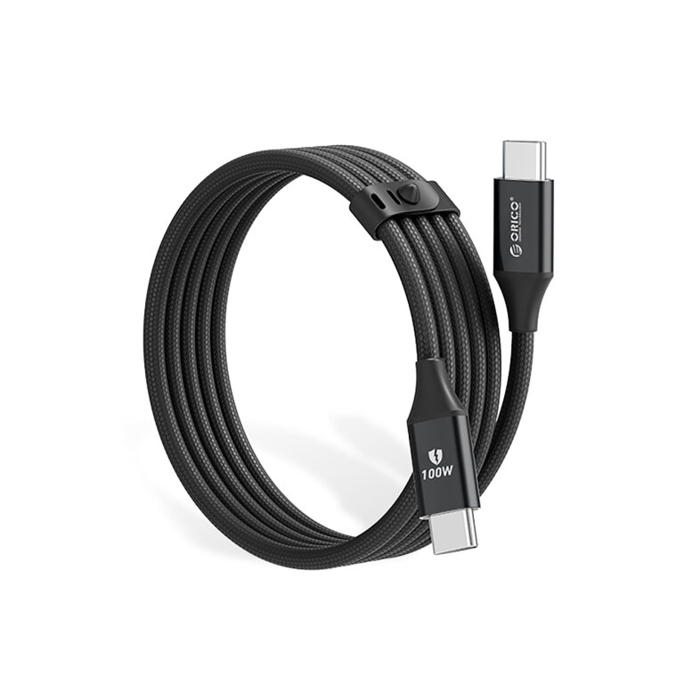 Kabel przewód CDX 100W 5A Power Delivery USB-C 1m - czarny (2)