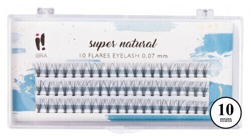 IBRA KĘPKI SZTUCZNYCH RZĘS SUPER NATURAL SKRĘT C 0,07 X 10mm
