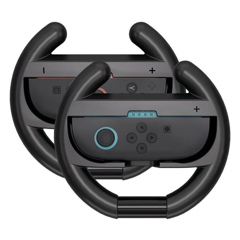 Kierownica symulator jazdy do kontrolera Joy-Con Nintendo Switch 2 czarna - 2 szt.