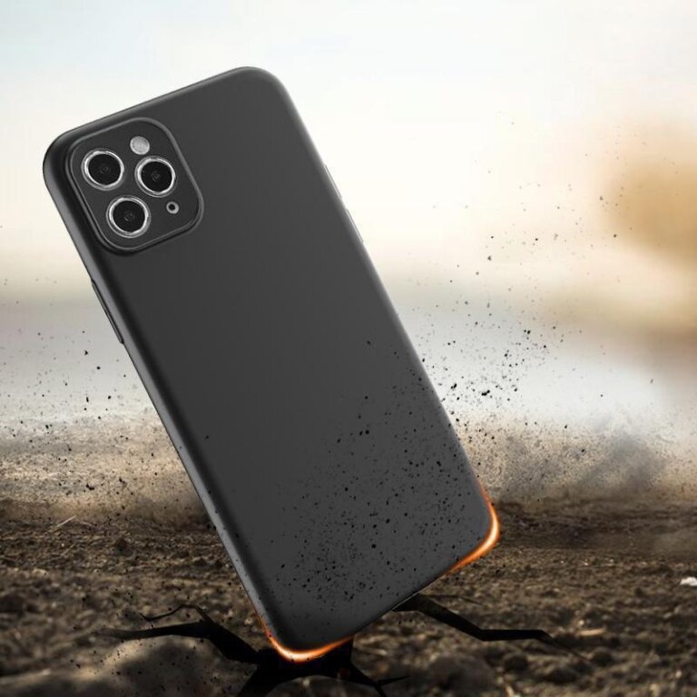 Etui silikonowe pokrowiec do Honor 90 Soft Case - czarne (2)