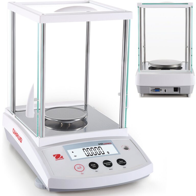 Waga laboratoryjna apteczna z legalizacją M precyzyjna LCD PR 220g / 1mg - OHAUS PR223M (1)