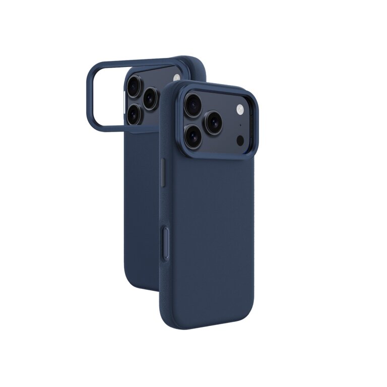 Etui pokrowiec z podstawką na iPhone 17 Pro Max Glamour - niebieski