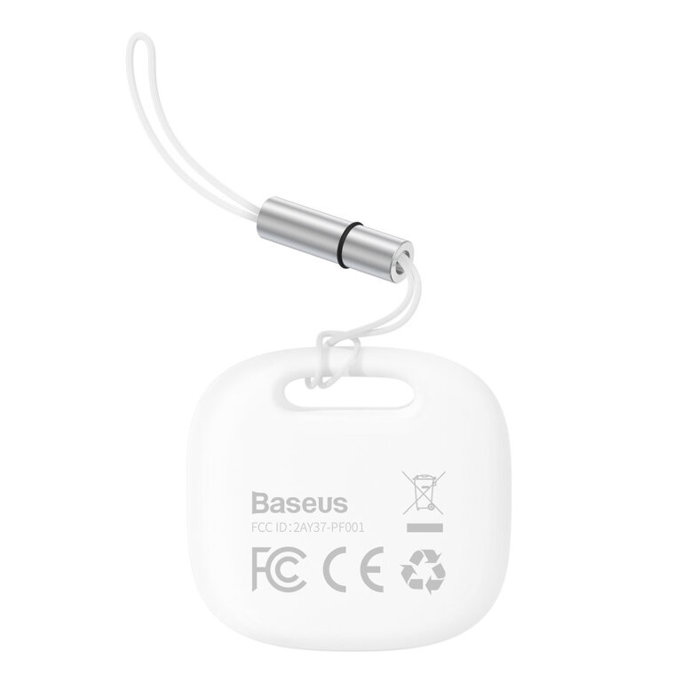 Inteligentny lokalizator GPS do kluczy torebki dla dziecka T2 Pro biały (2)