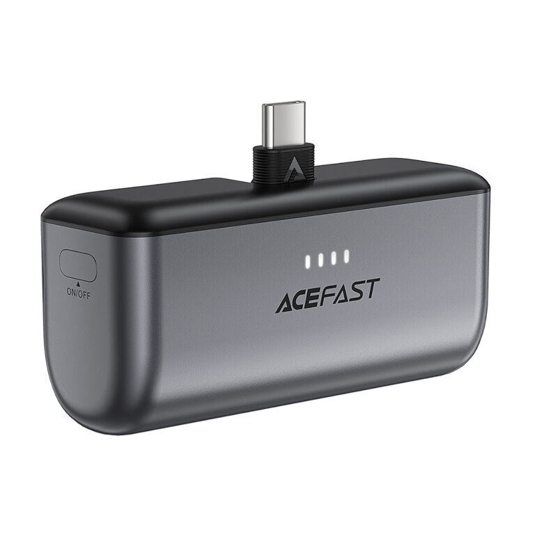 MINI Powerbank 5000mAh do telefonu USB-C PD 20W - czarny (2)
